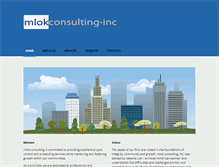 Tablet Screenshot of mlokconsulting.com